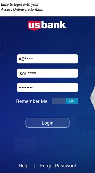 us bank government access online.